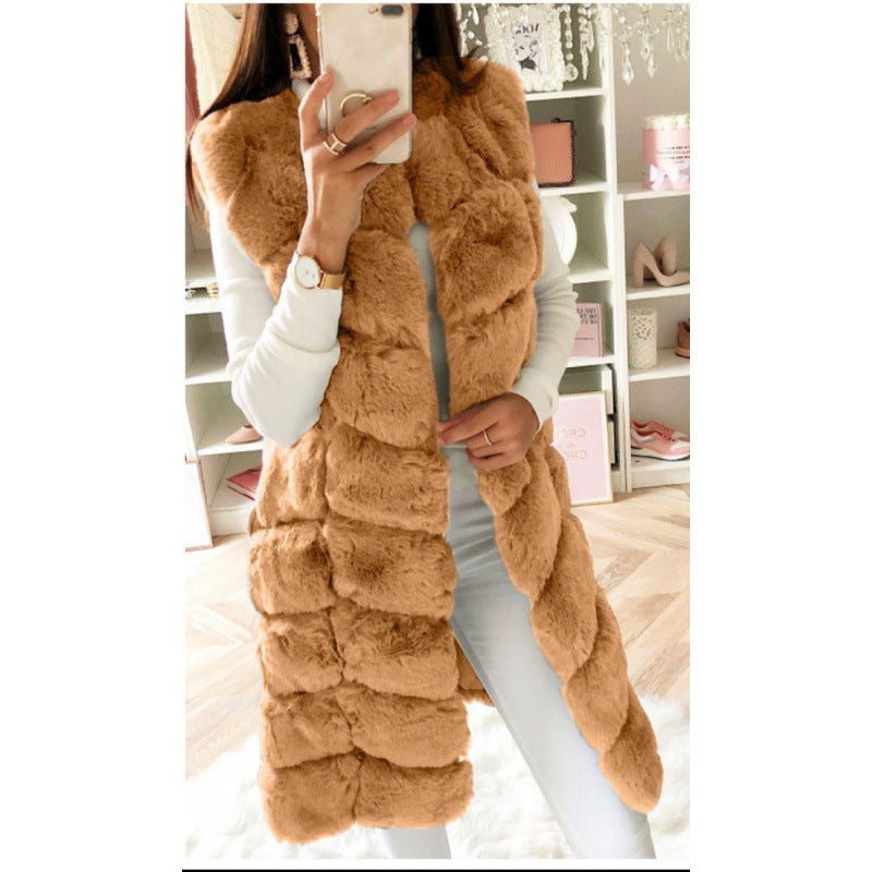 Plus Size Fur Coat