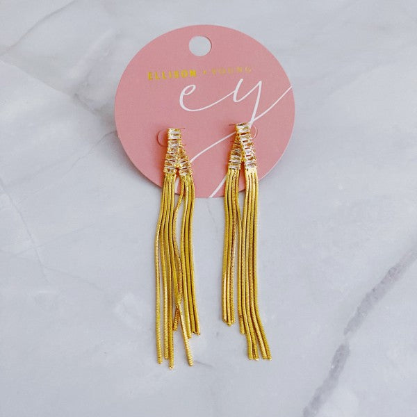 Chain Waterfall Earrings (Style 9) - Composure Boutique