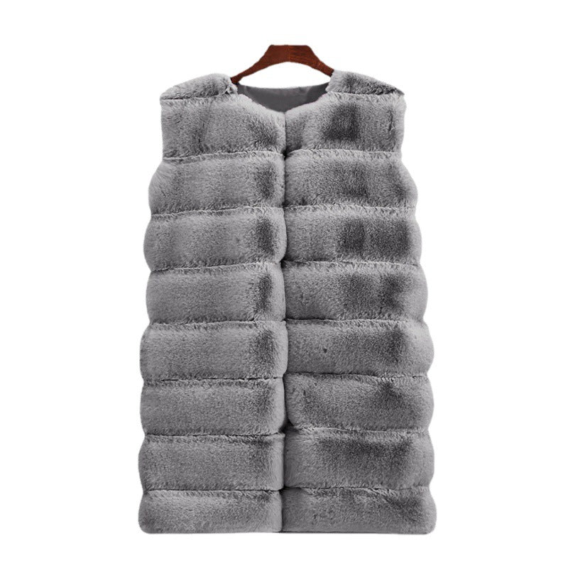 Plus Size Fur Coat