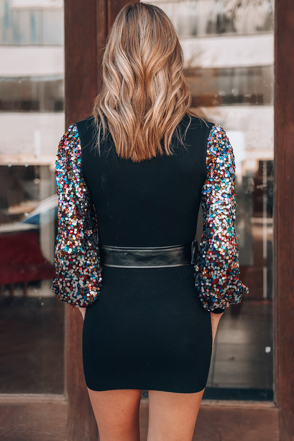 Sequin Mini Dress (Style 6) - Composure Boutique