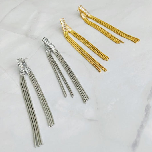 Chain Waterfall Earrings - Composure Boutique