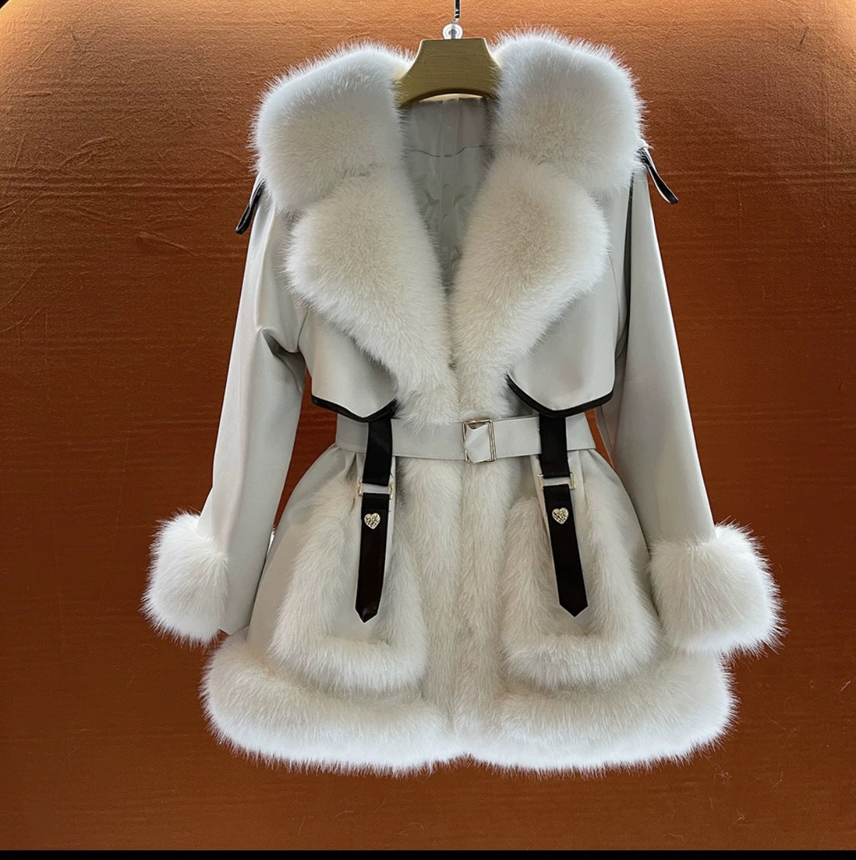 Plus Size Fur Coat
