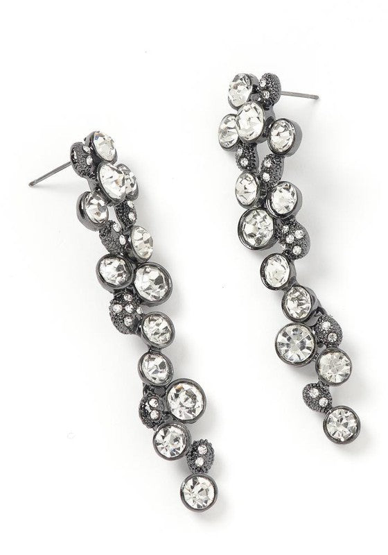 Rhinestone Earrings - Composure Boutique