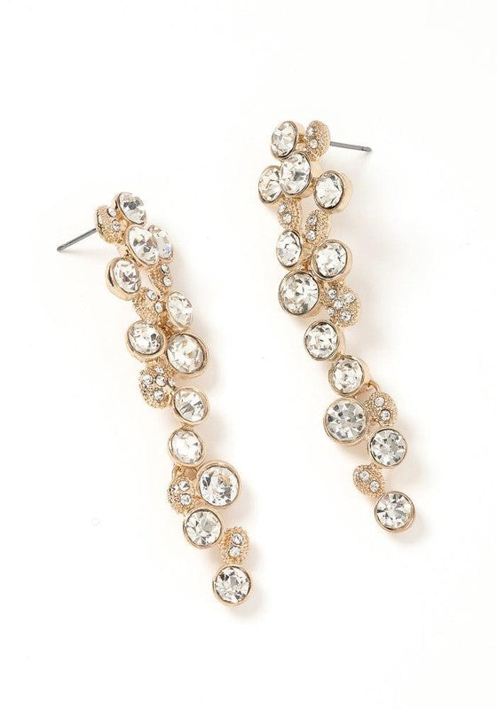 Rhinestone Earrings (Style 3) - Composure Boutique