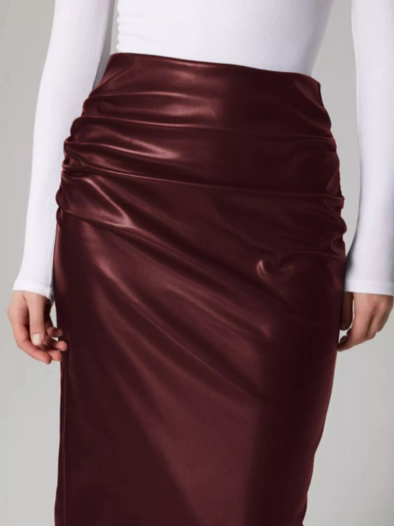 Slit Back Skirt (Style 5) - Composure Boutique
