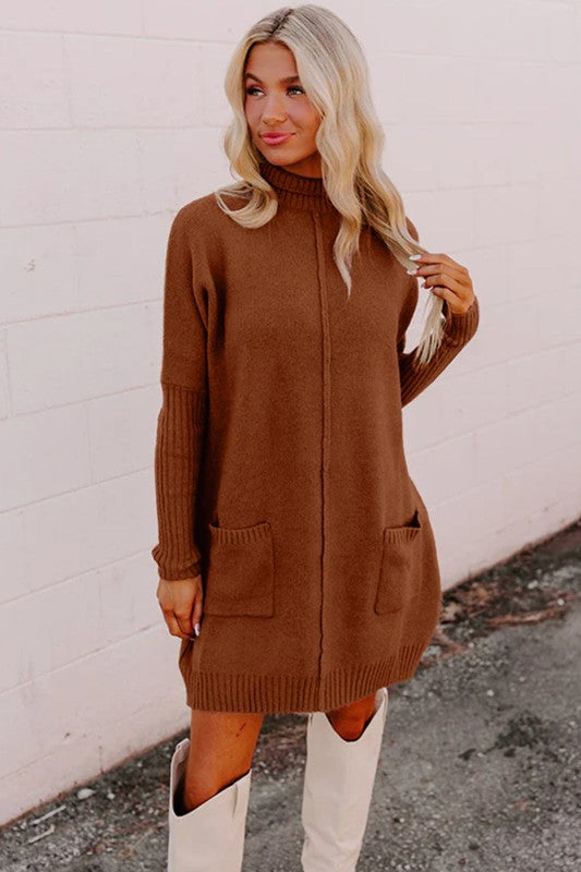 Ribbed Dress (Style 28) - Composure Boutique