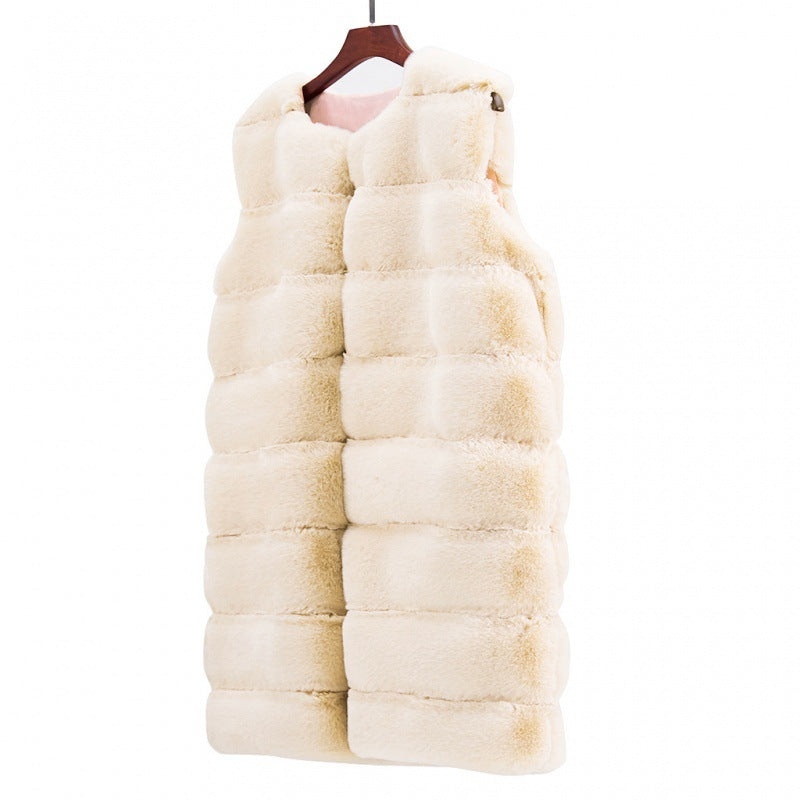 Plus Size Fur Coat