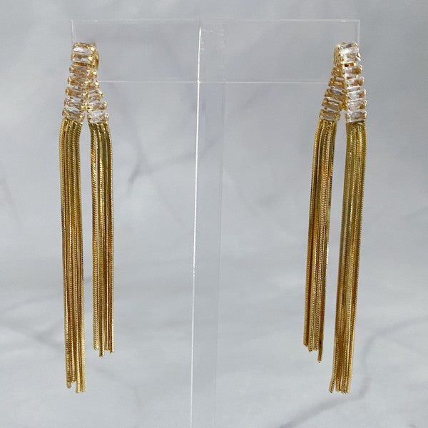 Chain Waterfall Earrings (Style 2) - Composure Boutique