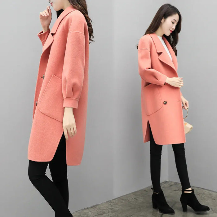 Plus Size Purple Coat