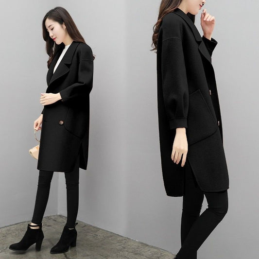 Plus Size Purple Coat