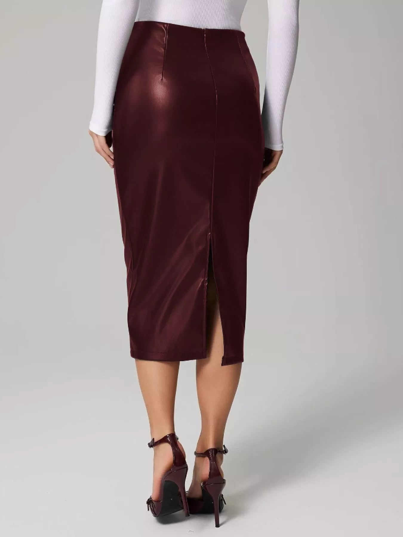 Slit Back Skirt (Style 4) - Composure Boutique