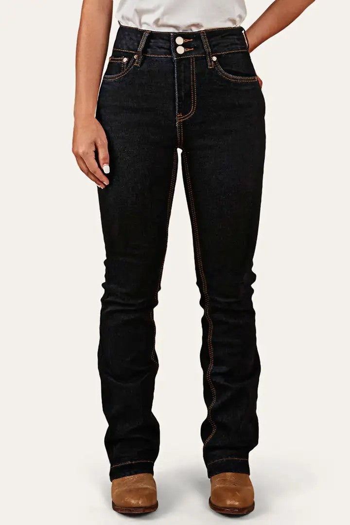 Plus Size Denim Bootcut Jeans