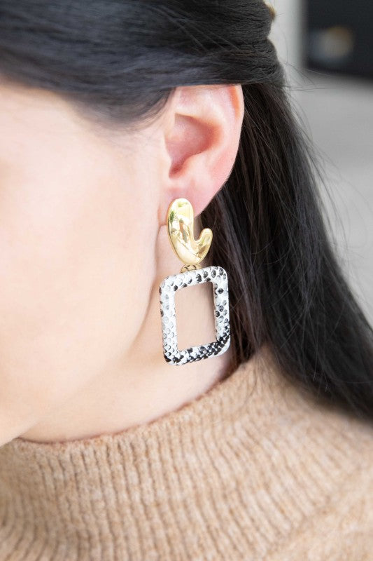 White Earrings - Composure Boutique