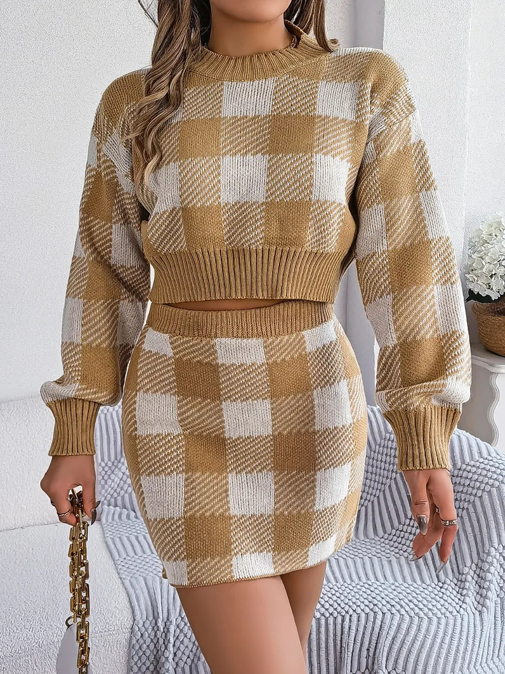 Plaid Skirt - Composure Boutique