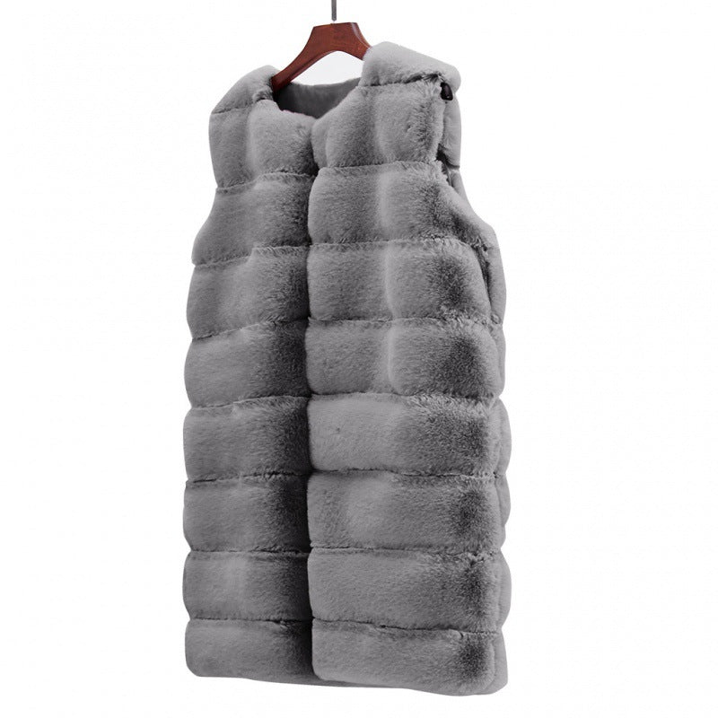 Plus Size Fur Coat