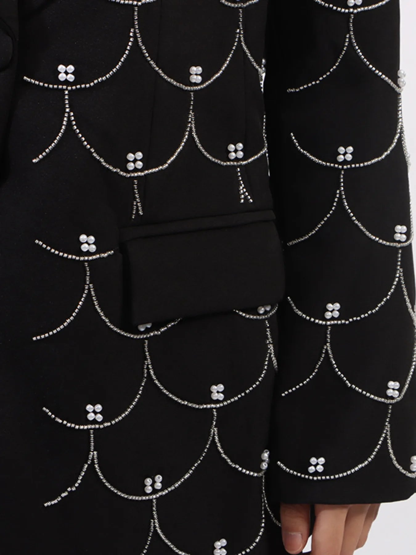 Pearl Blazer (Plus available) (Style 10) - Composure Boutique