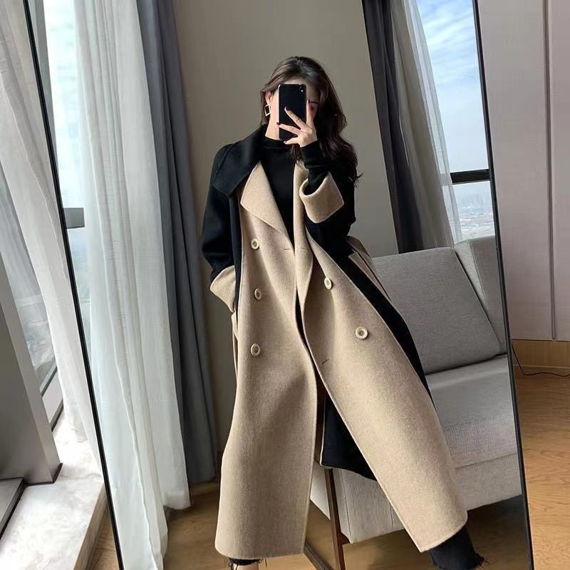 Plus Size Coat Double