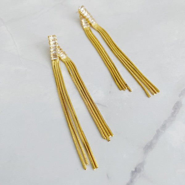 Chain Waterfall Earrings (Style 5) - Composure Boutique