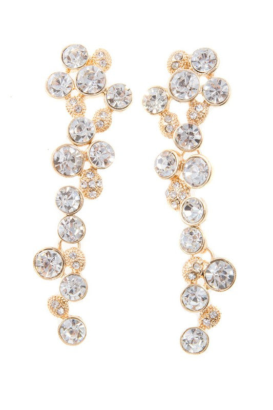 Rhinestone Earrings (Style 5) - Composure Boutique