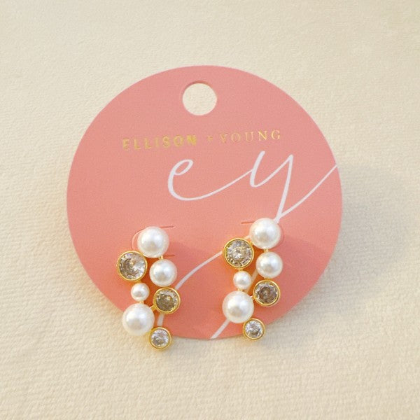 Pearl Earrings (Style 3) - Composure Boutique