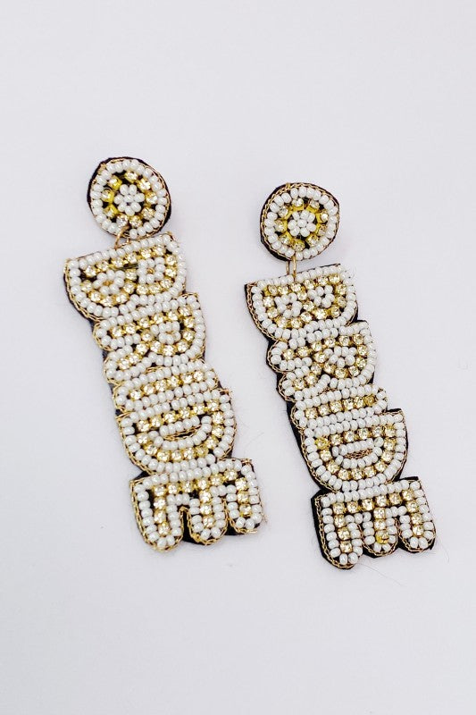 Beaded Earrings (Style 3) - Composure Boutique