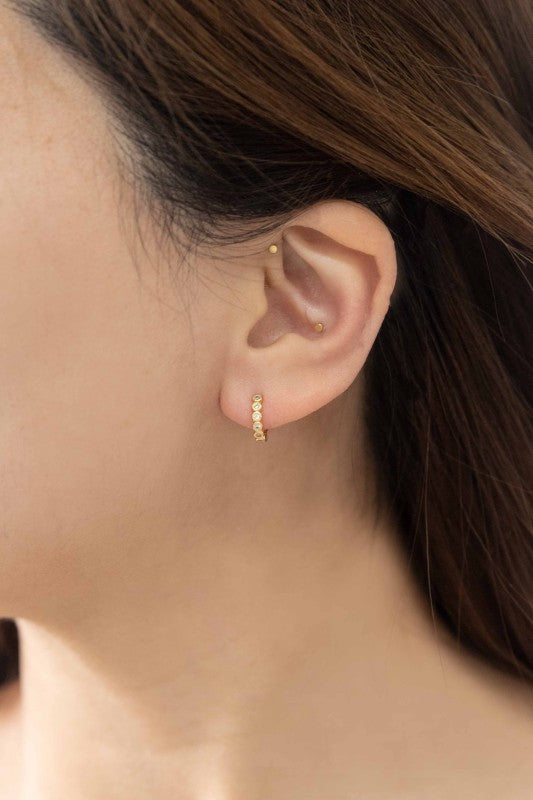 Hoop Gold Earrings - Composure Boutique