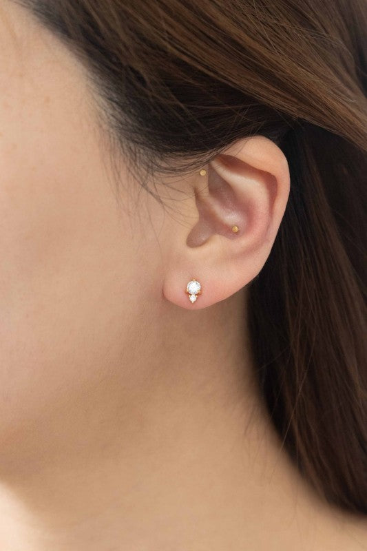 Mini Gold Earrings - Composure Boutique