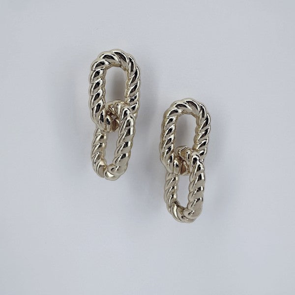 Rope Design Earrings (Style 2) - Composure Boutique