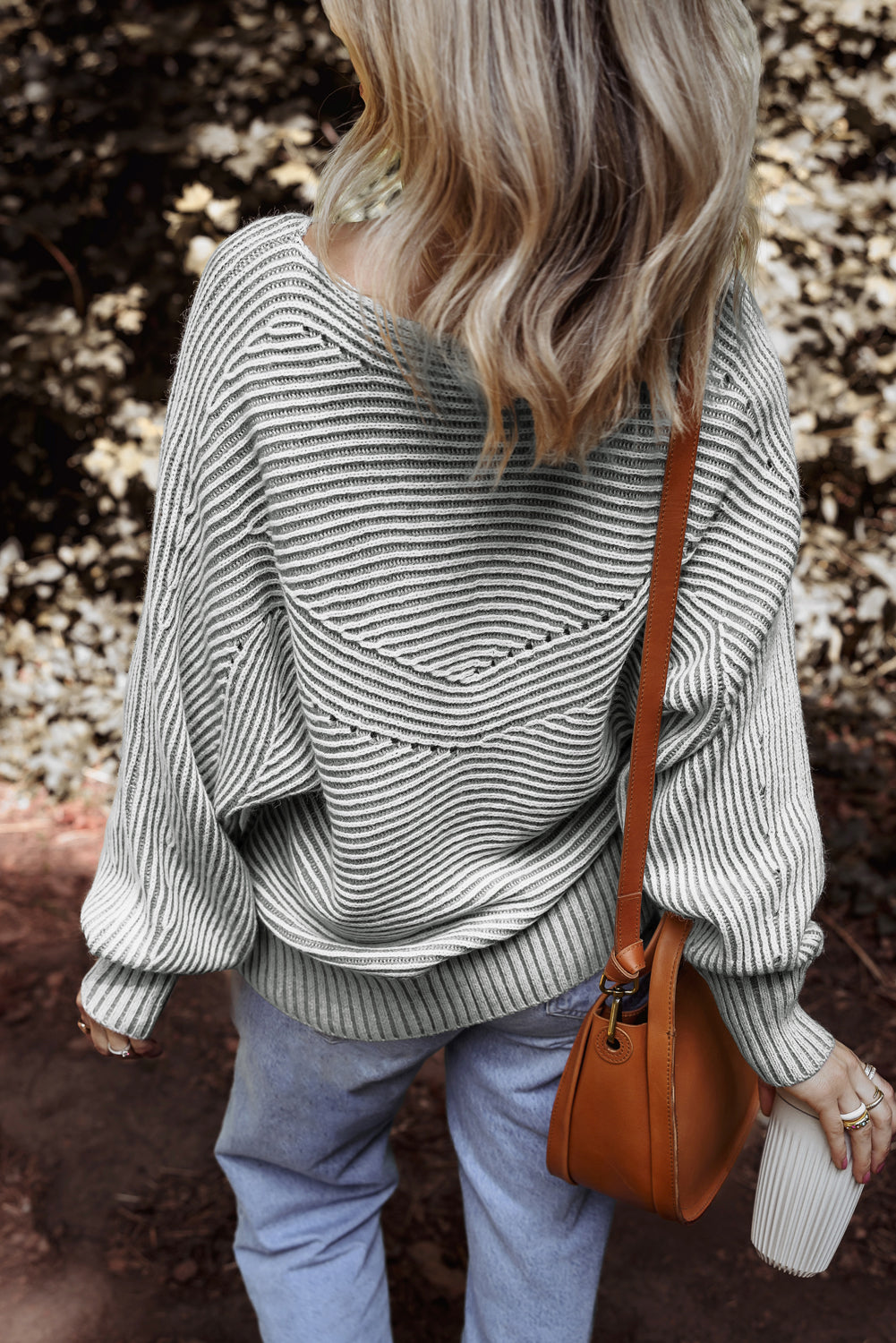 Ribbed Knit Sweater (Plus available) - Composure Boutique