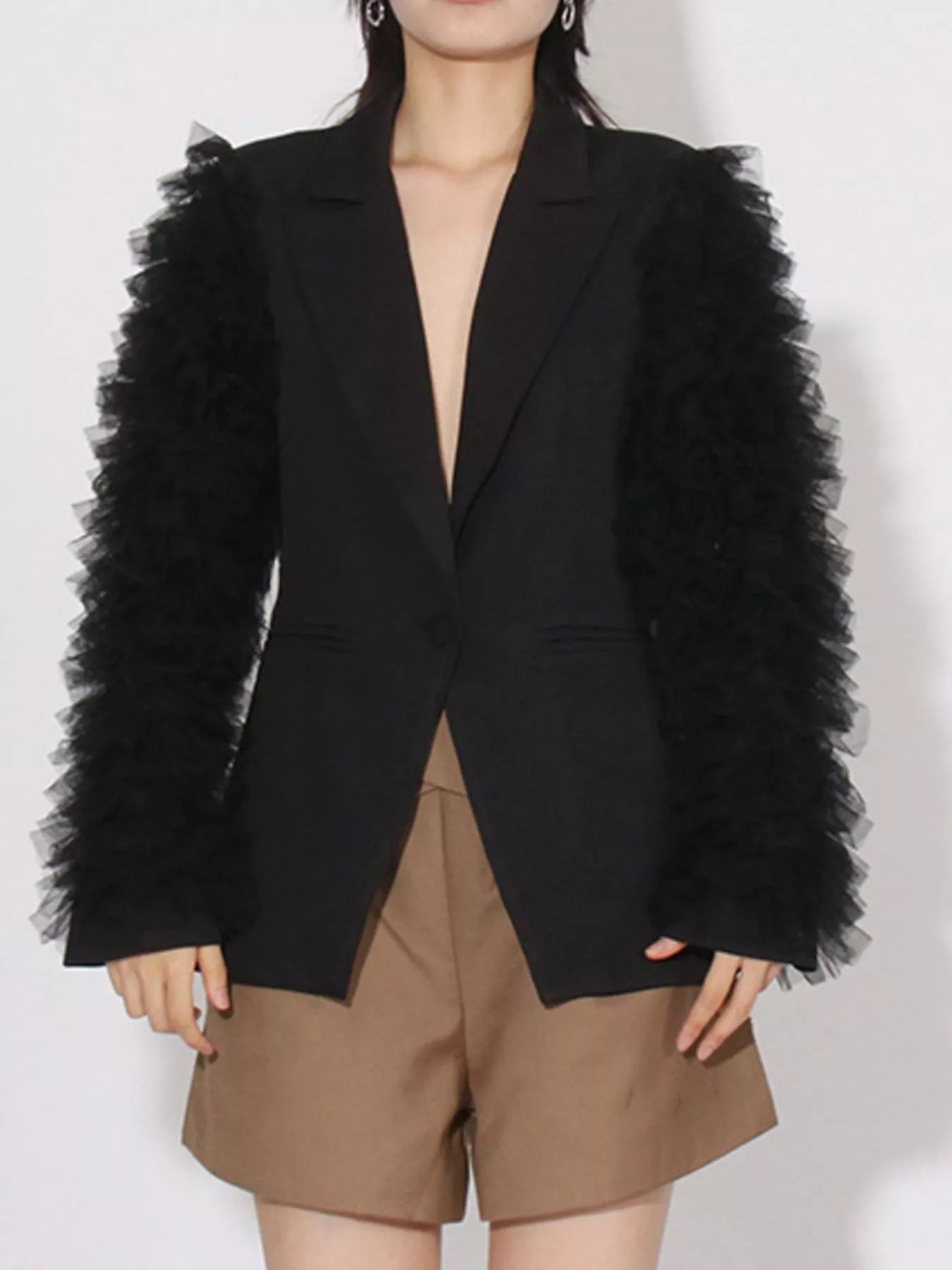 Mesh Blazer (Style 2) - Composure Boutique