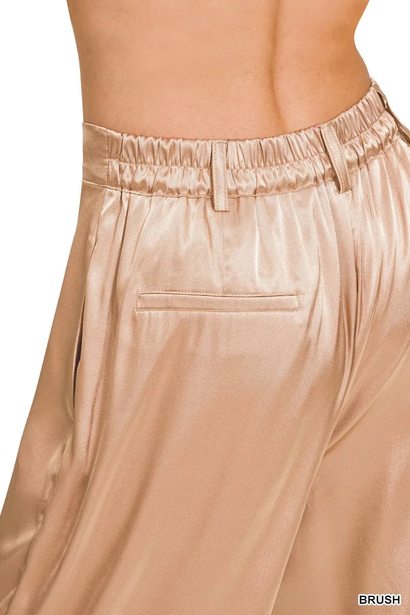 Satin Wide Leg (Style 2) - Composure Boutique