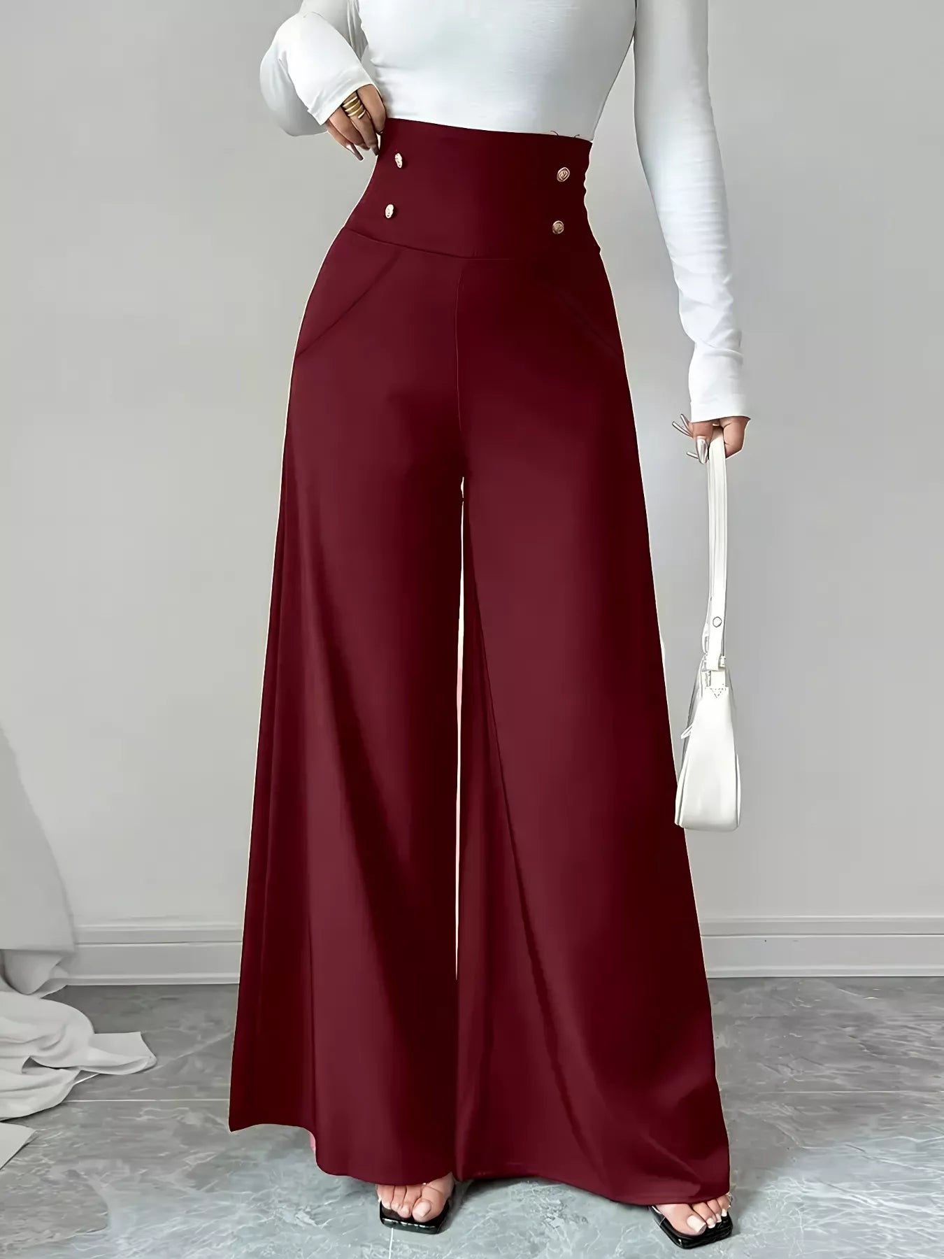 High Waist Wide (Style 4) - Composure Boutique