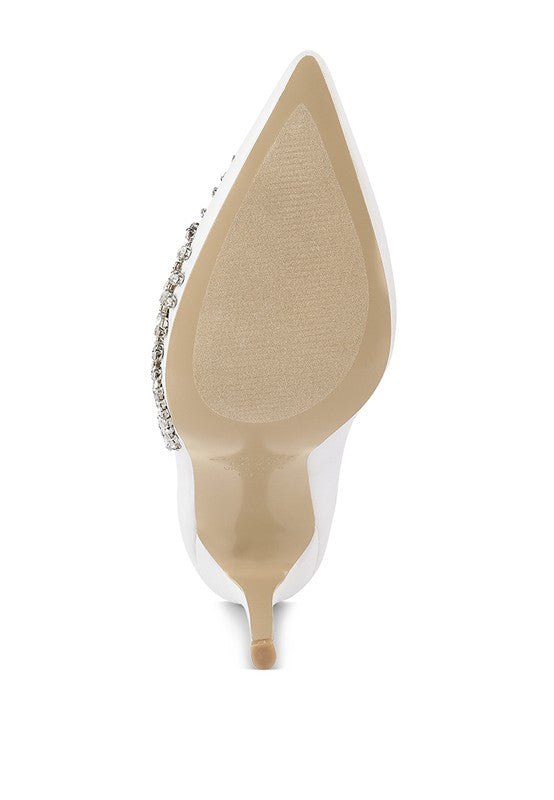 Rhinestone Stiletto Heels (Style 5) - Composure Boutique