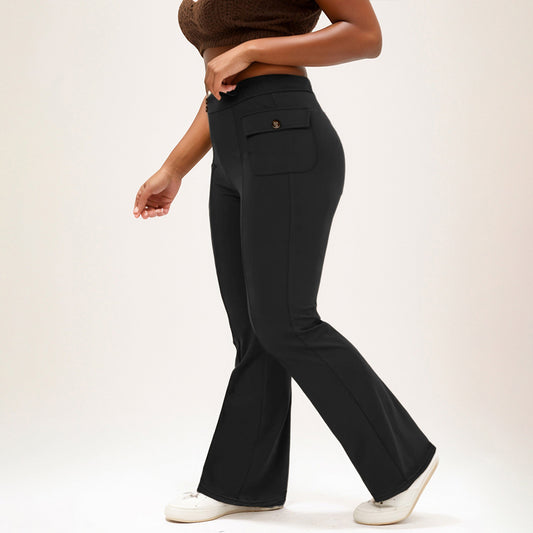 Plus Size High Waist Pants