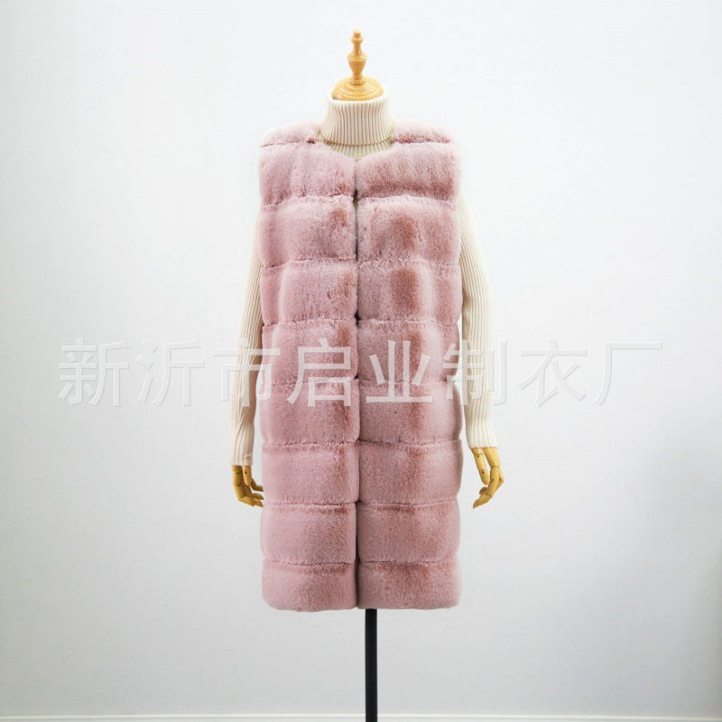 Plus Size Fur Coat