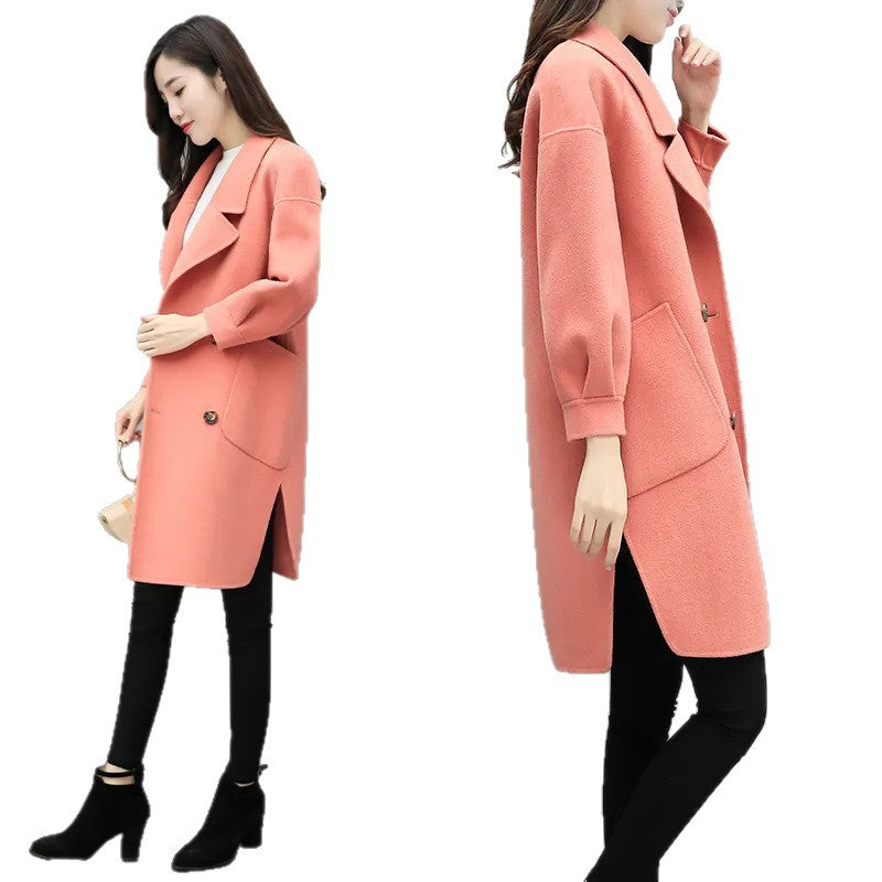 Plus Size Purple Coat