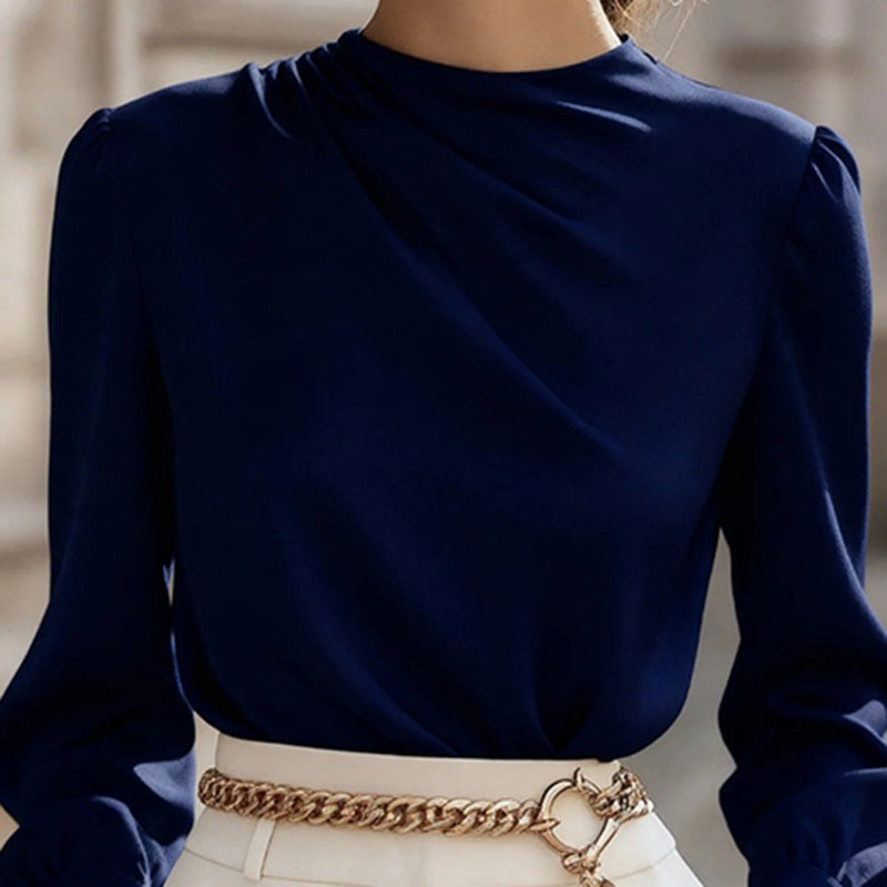 Plus Size Pleated Dress