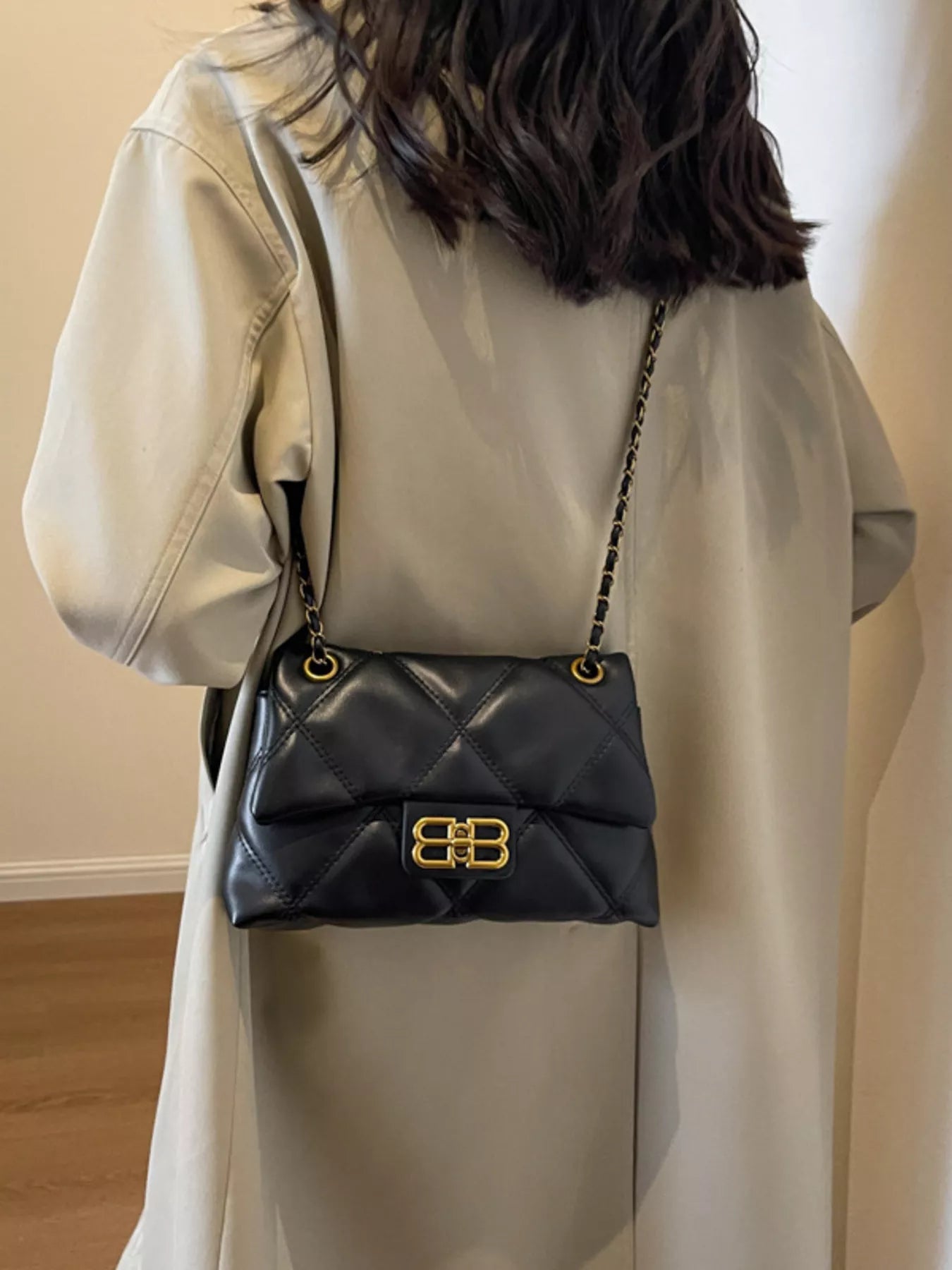 Quilted Flap Bag - Composure Boutique