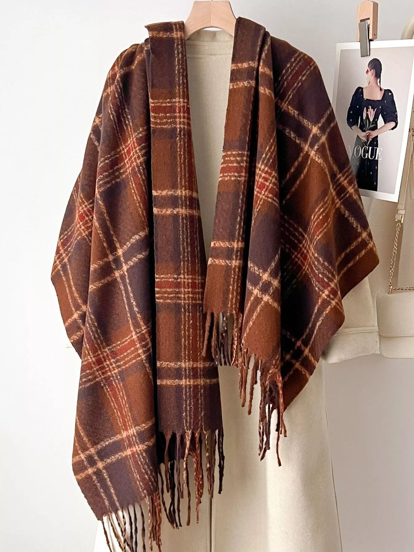Warm Plaid Winter Scarf (Style 6) - Composure Boutique