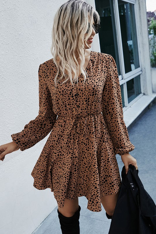 Leopard Dress - Composure Boutique