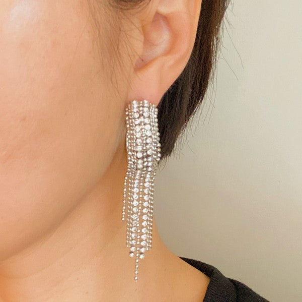 Sparkle Hoop Earrings - Composure Boutique