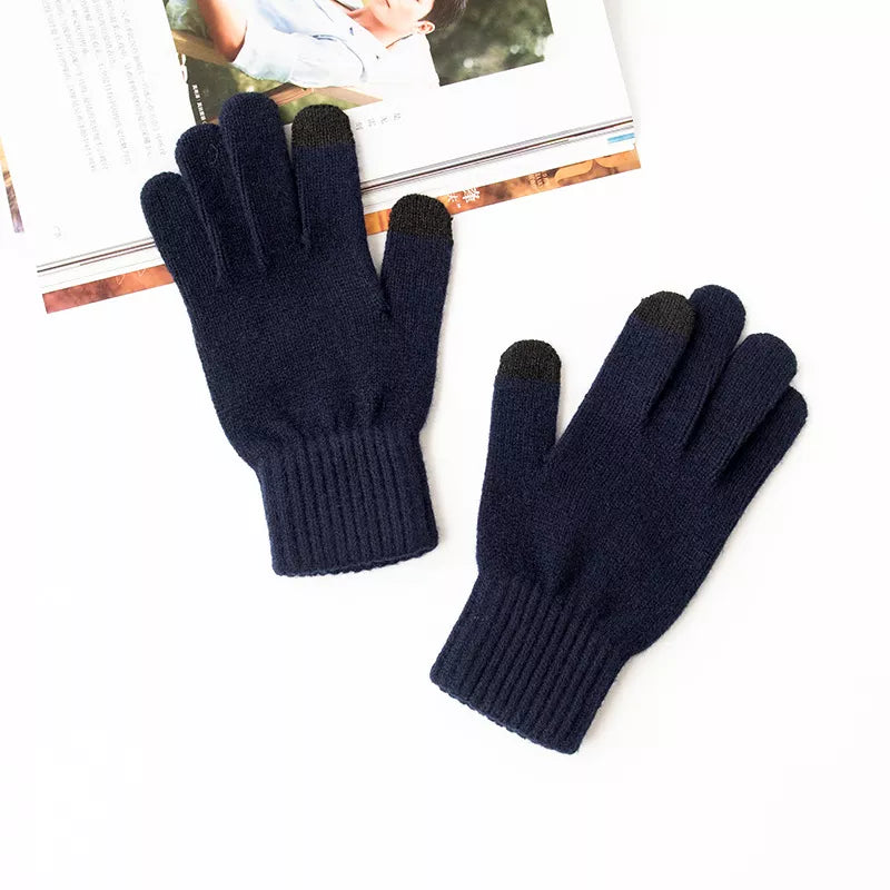 Touchscreen Knit Gloves (Style 6) - Composure Boutique