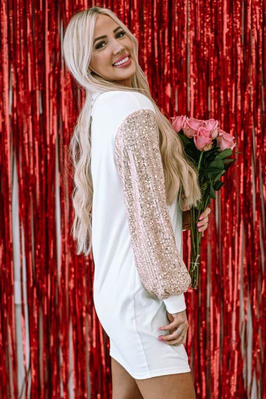 Sequin Mini Dress (Style 2) - Composure Boutique