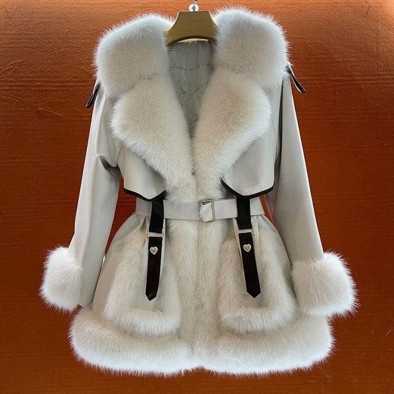 Plus Size Fur Coat