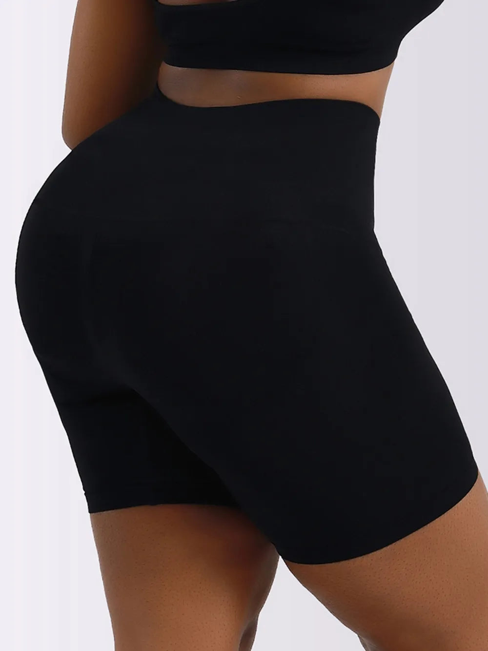 High Waist Shaping Shorts (Plus available) - Composure Boutique