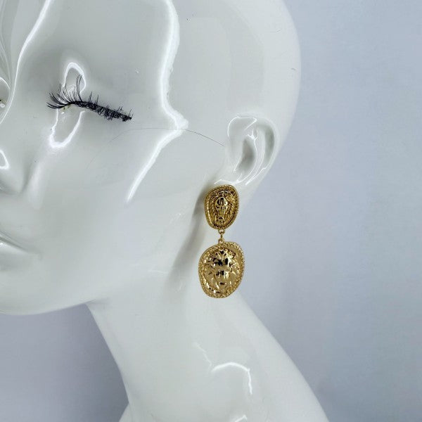 Lion Head Earrings (Style 5) - Composure Boutique