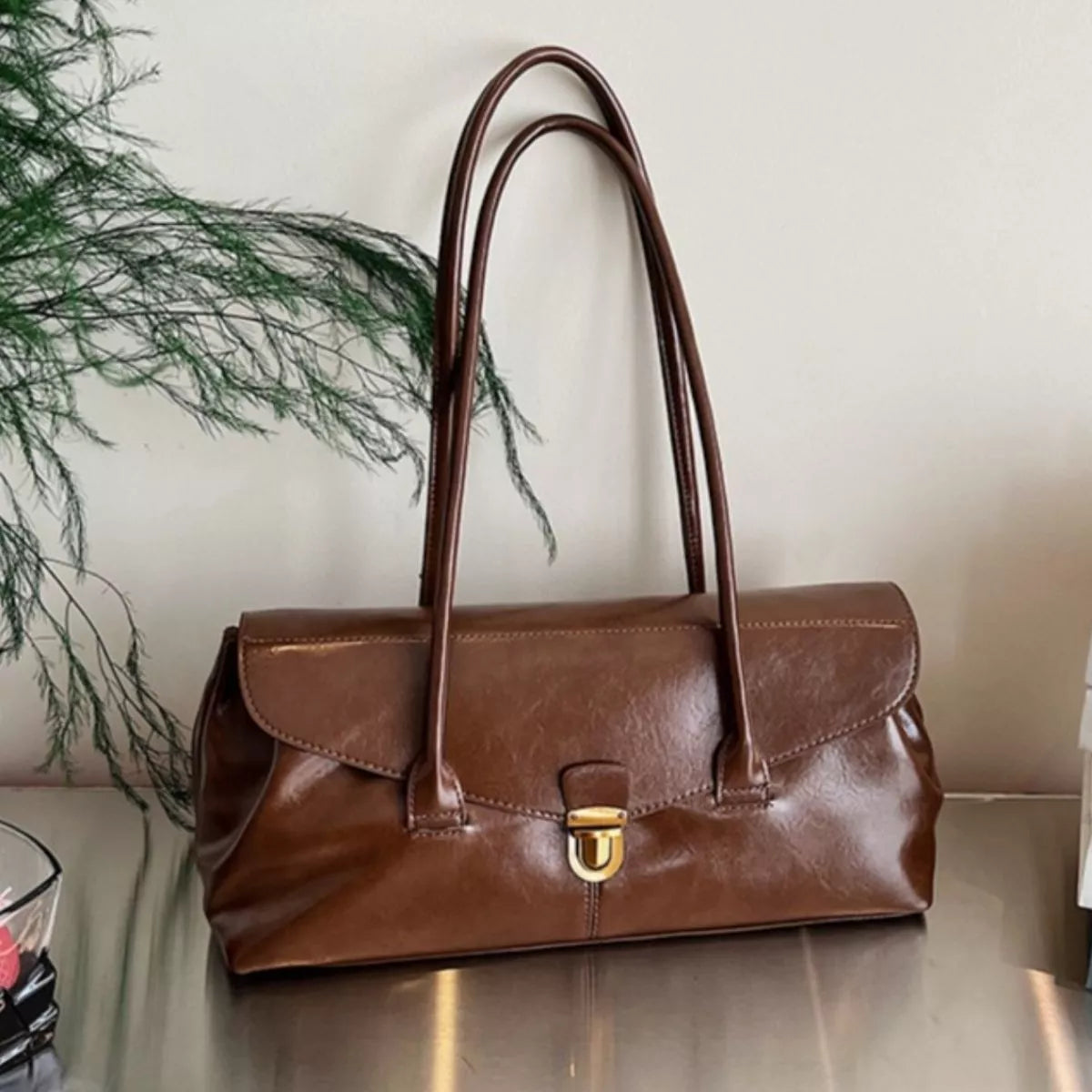 Vintage Leather Bag (Style 2) - Composure Boutique