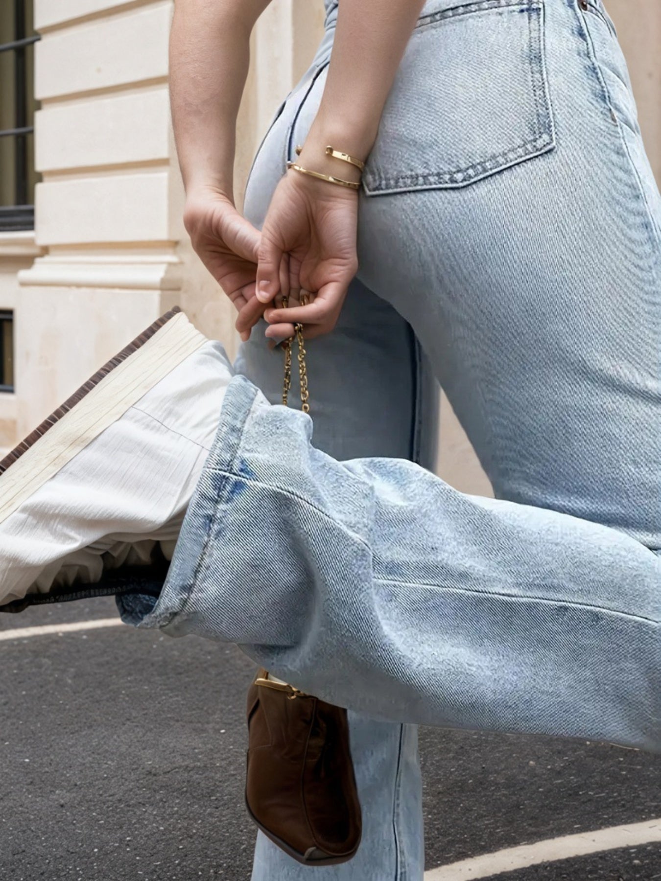 Plus Size High Waist Red