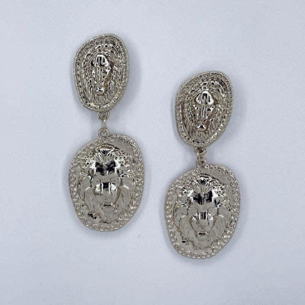 Lion Head Earrings (Style 4) - Composure Boutique
