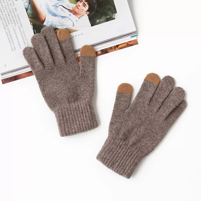 Touchscreen Knit Gloves (Style 5) - Composure Boutique
